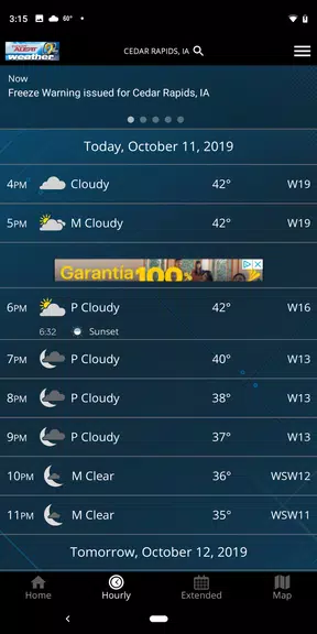 KCRG-TV9 First Alert Weather Tangkapan skrin 3