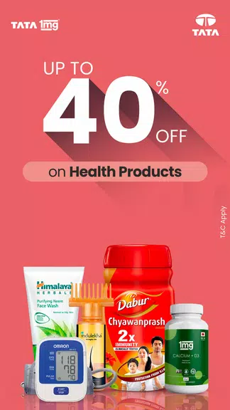 TATA 1mg Online Healthcare App Screenshot 3