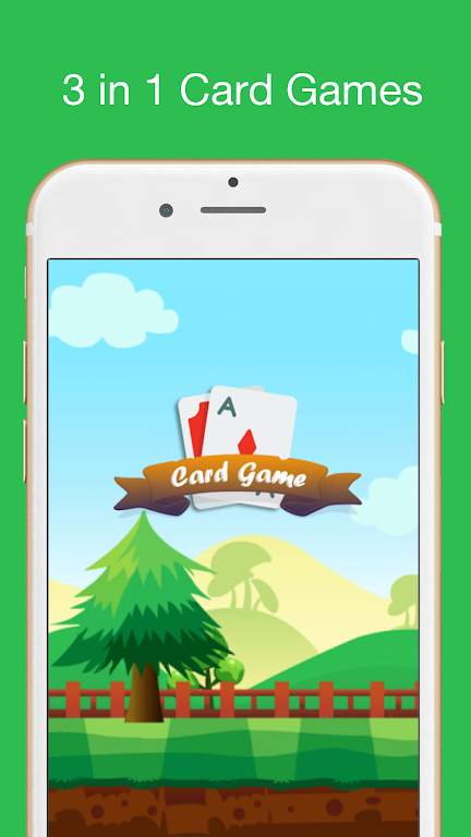 3 in 1 Card Games Captura de pantalla 1