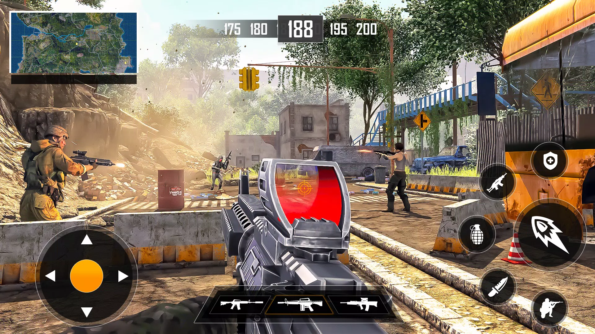 FPS Commando Mission- War Game Screenshot 3