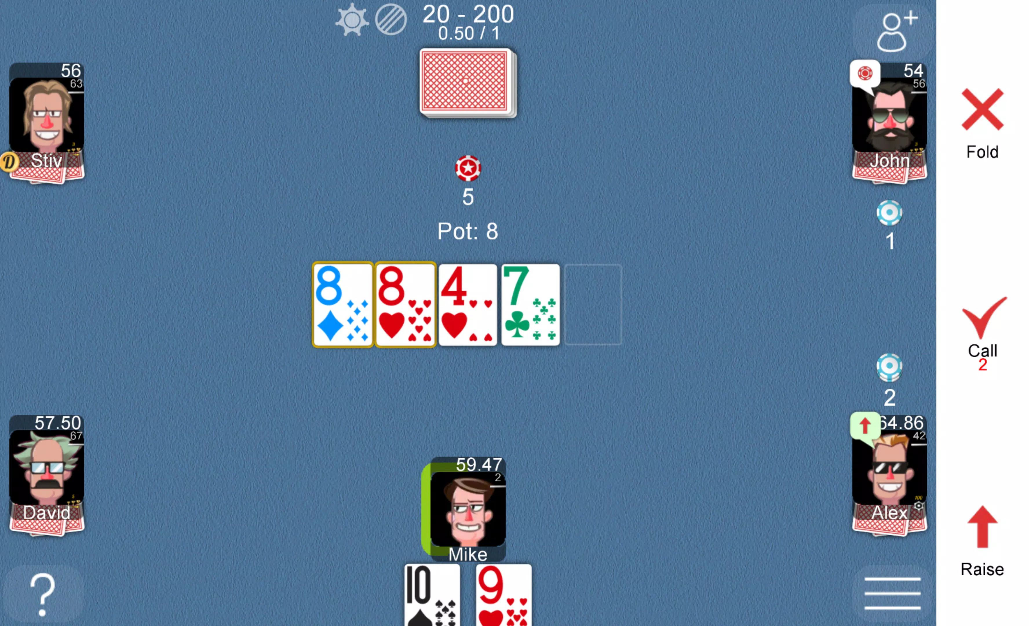 Poker Online Captura de pantalla 3