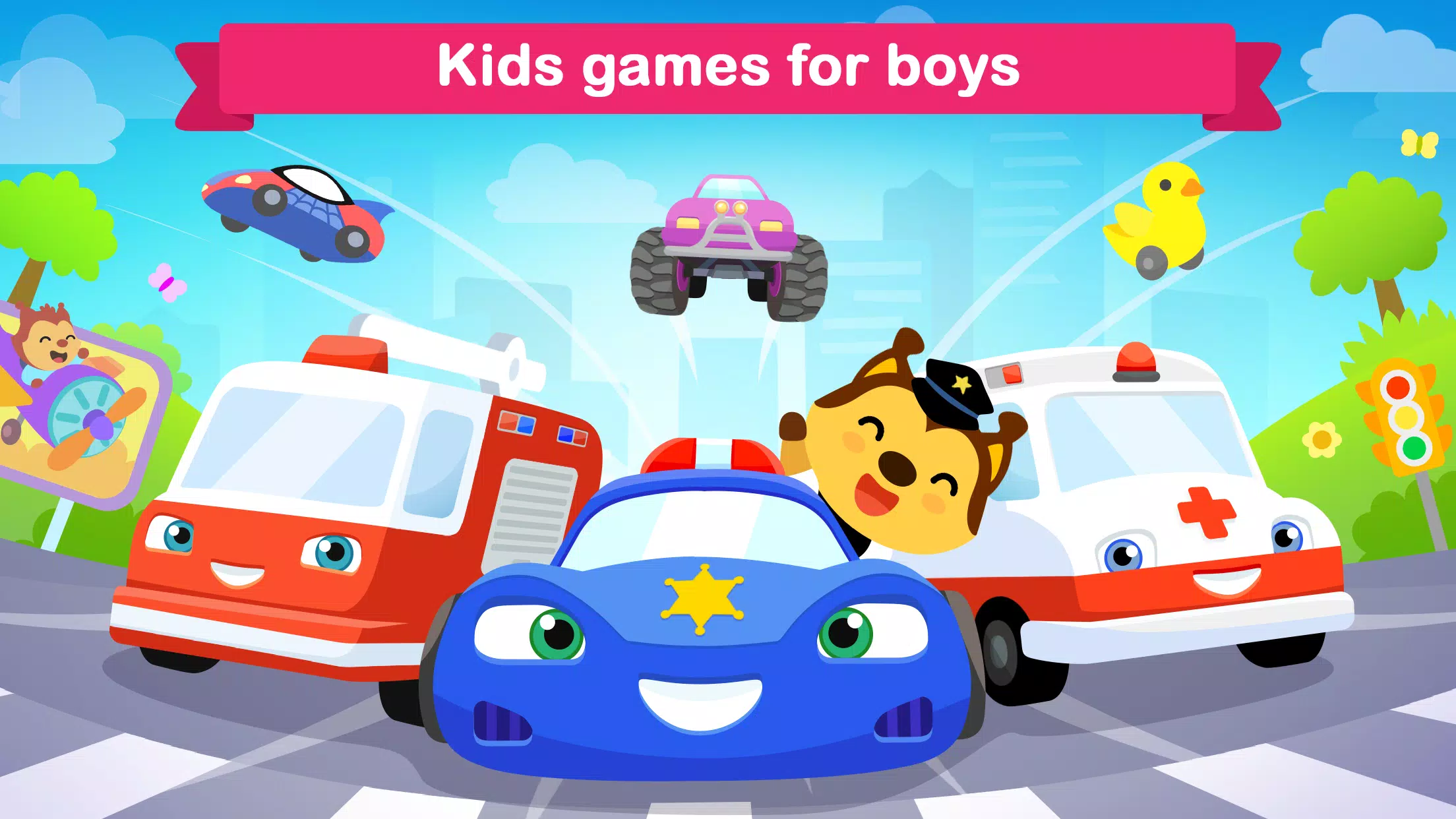 Car games for kids & toddler應用截圖第1張