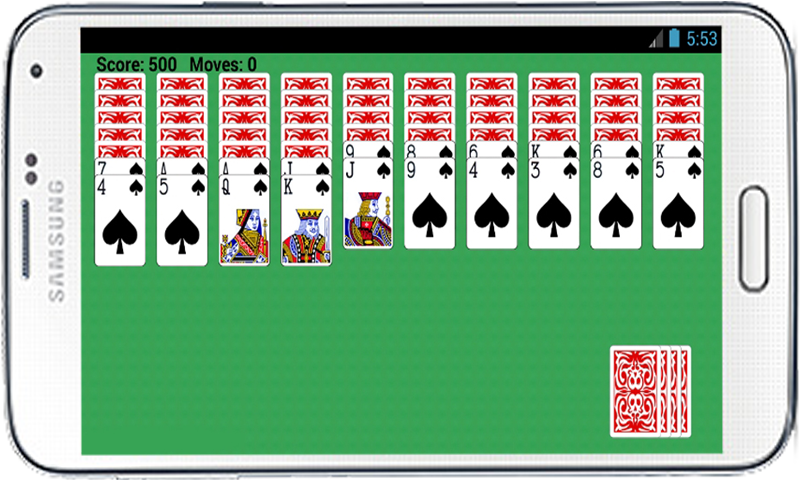 Spider Solitaire Free Game by Appsi Captura de tela 2