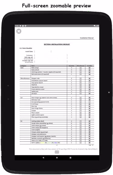 Fill and Sign PDF Forms Captura de pantalla 4