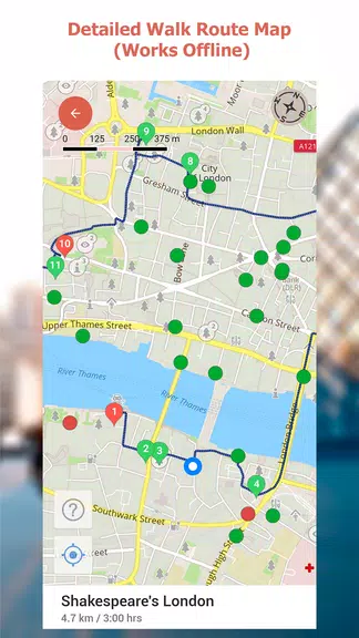 Kuala Lumpur Map and Walks Tangkapan skrin 3