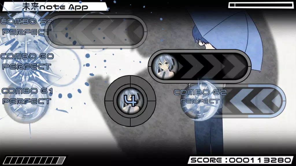 Beat Beat Vocaloid Reborn Schermafbeelding 3