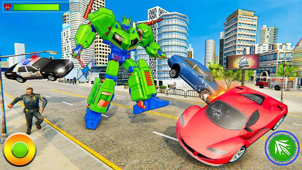 Robot Hero City Battle 스크린샷 1