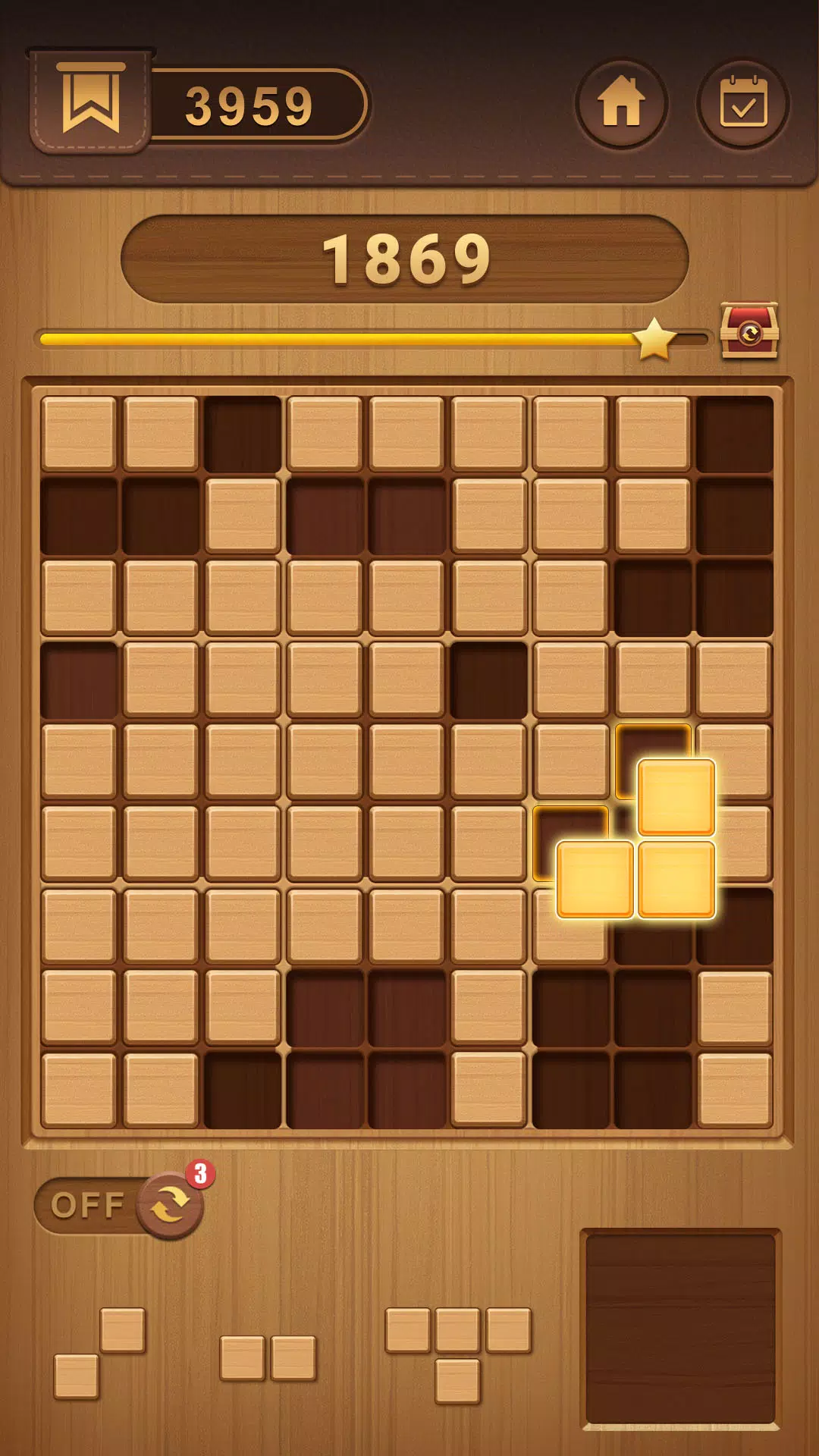 Block Sudoku Woody Puzzle Game Ảnh chụp màn hình 3