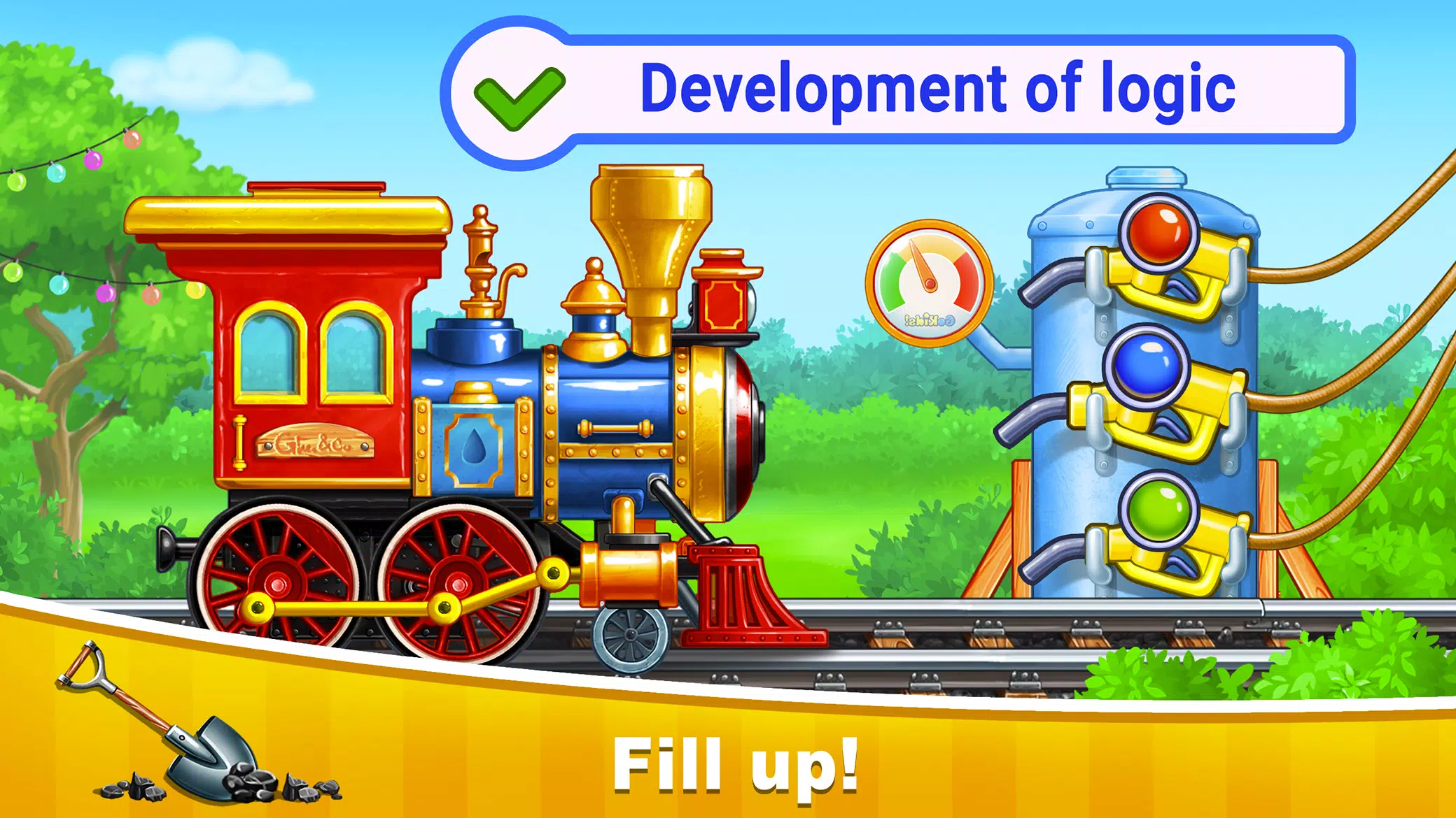 Train Games for Kids: station Zrzut ekranu 2