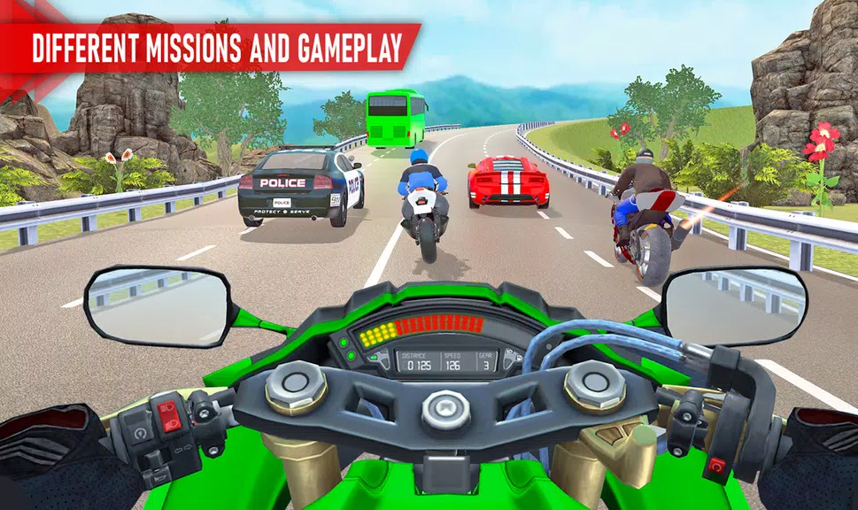 Motorcycle Racing - Bike Rider Скриншот 3