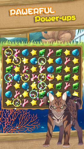 Cat Island Diary~Happy Match 3 Captura de tela 4