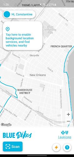 Blue Bikes Nola Screenshot 1