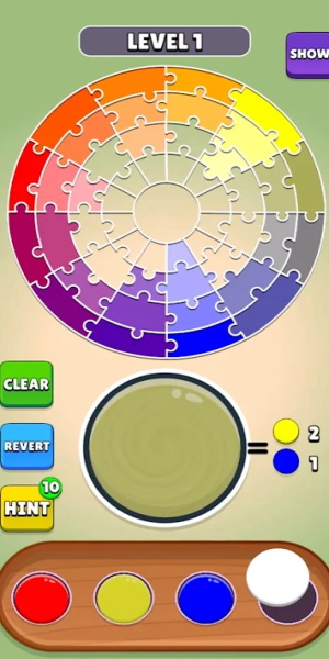 Color Merge Puzzle Скриншот 1