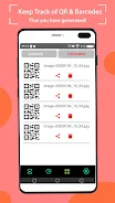 Barcode reader and Generator Screenshot 3