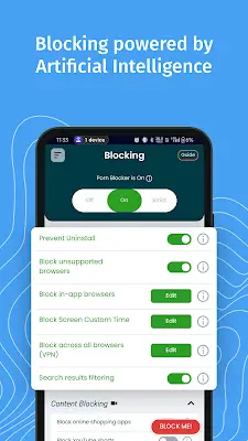 BlockerX: Porn Blocker/ NotFap Screenshot 2