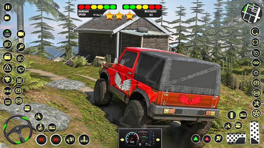 US Offroad Fury Car Driving 3D Ảnh chụp màn hình 3