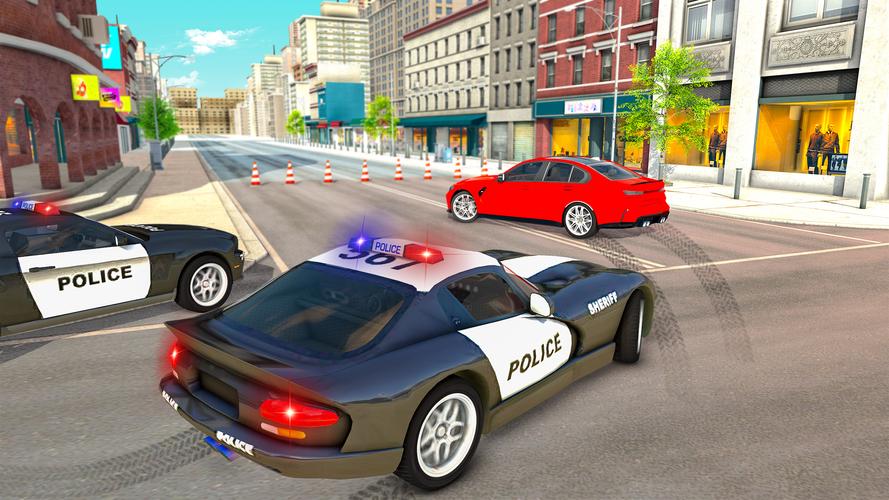 US Police Chase Thieves Games应用截图第1张