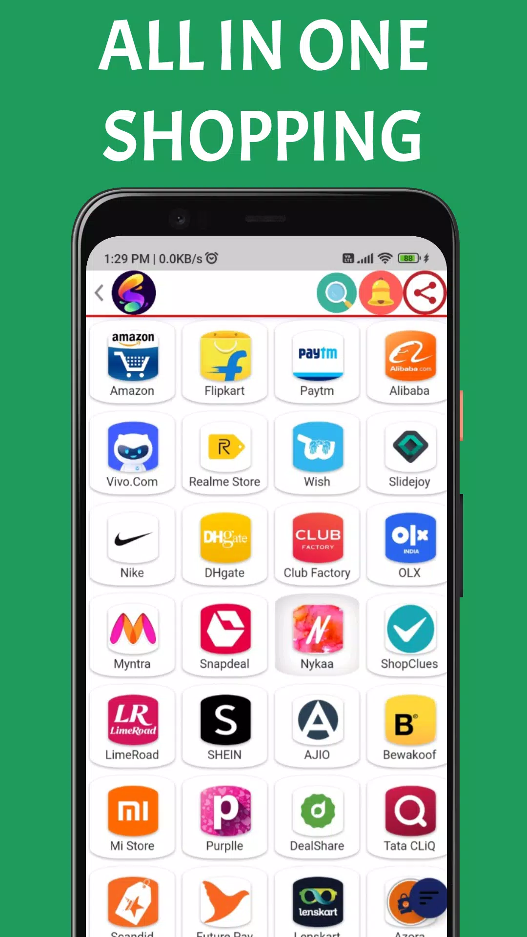 Snowzo : All Social Media Apps Captura de pantalla 3