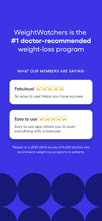Le programme WeightWatchers Capture d'écran 3