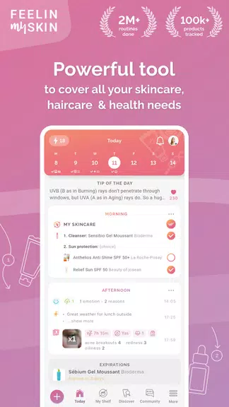 FeelinMySkin: Skincare Routine应用截图第1张