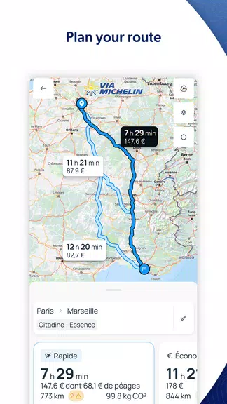 ViaMichelin gps, carte, trafic Capture d'écran 2