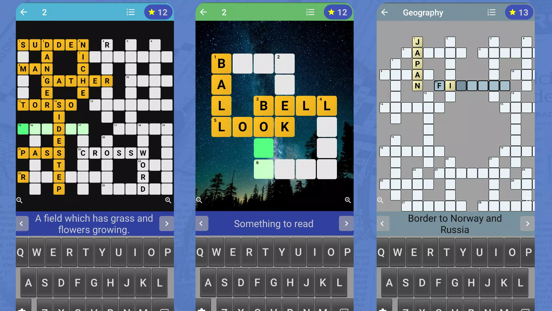 Schermata English Crossword puzzle 1