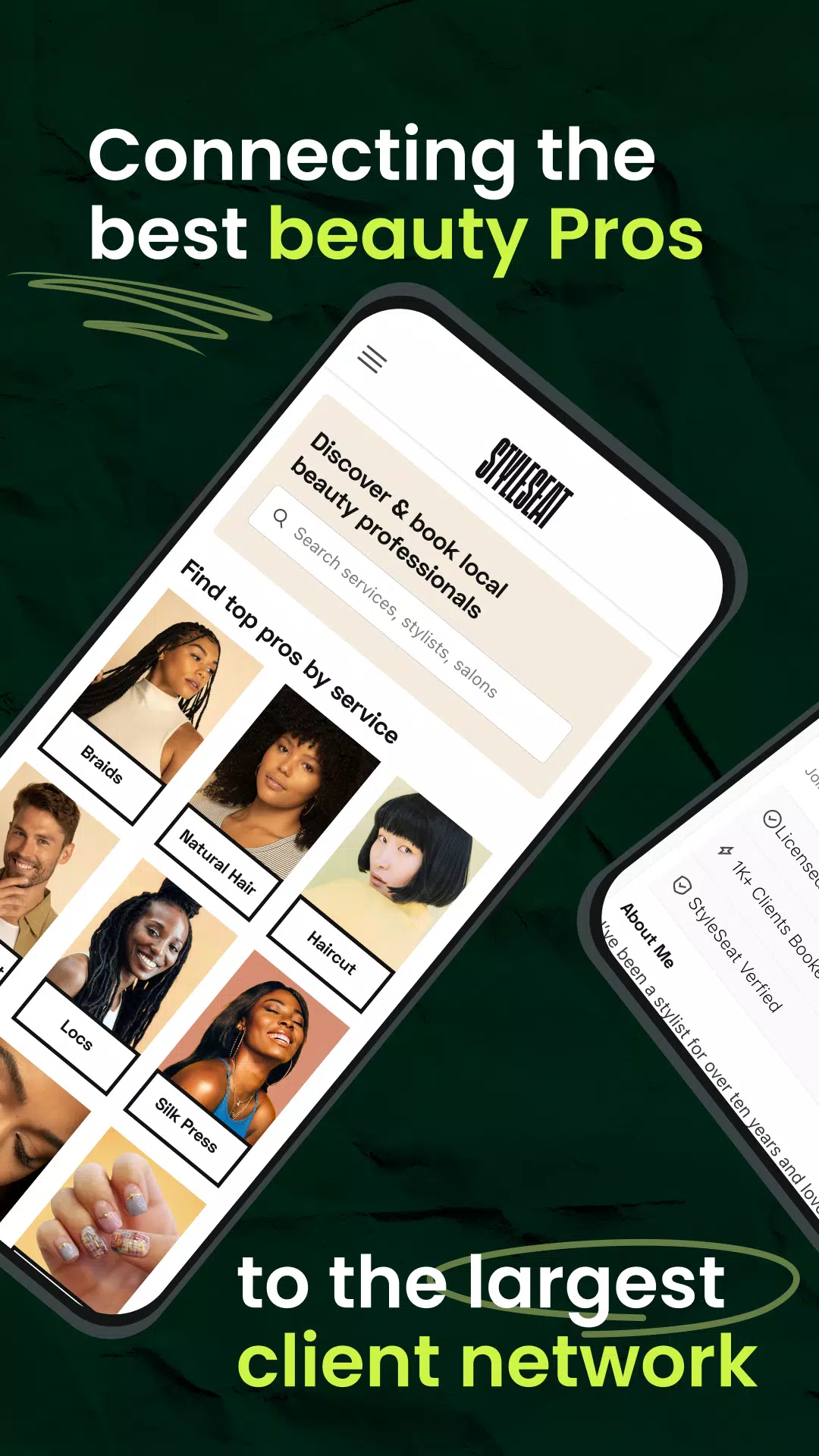 StyleSeat: Book Hair & Beauty Captura de pantalla 1