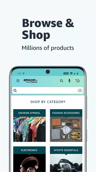 Amazon India Shop, Pay, miniTV Скриншот 1