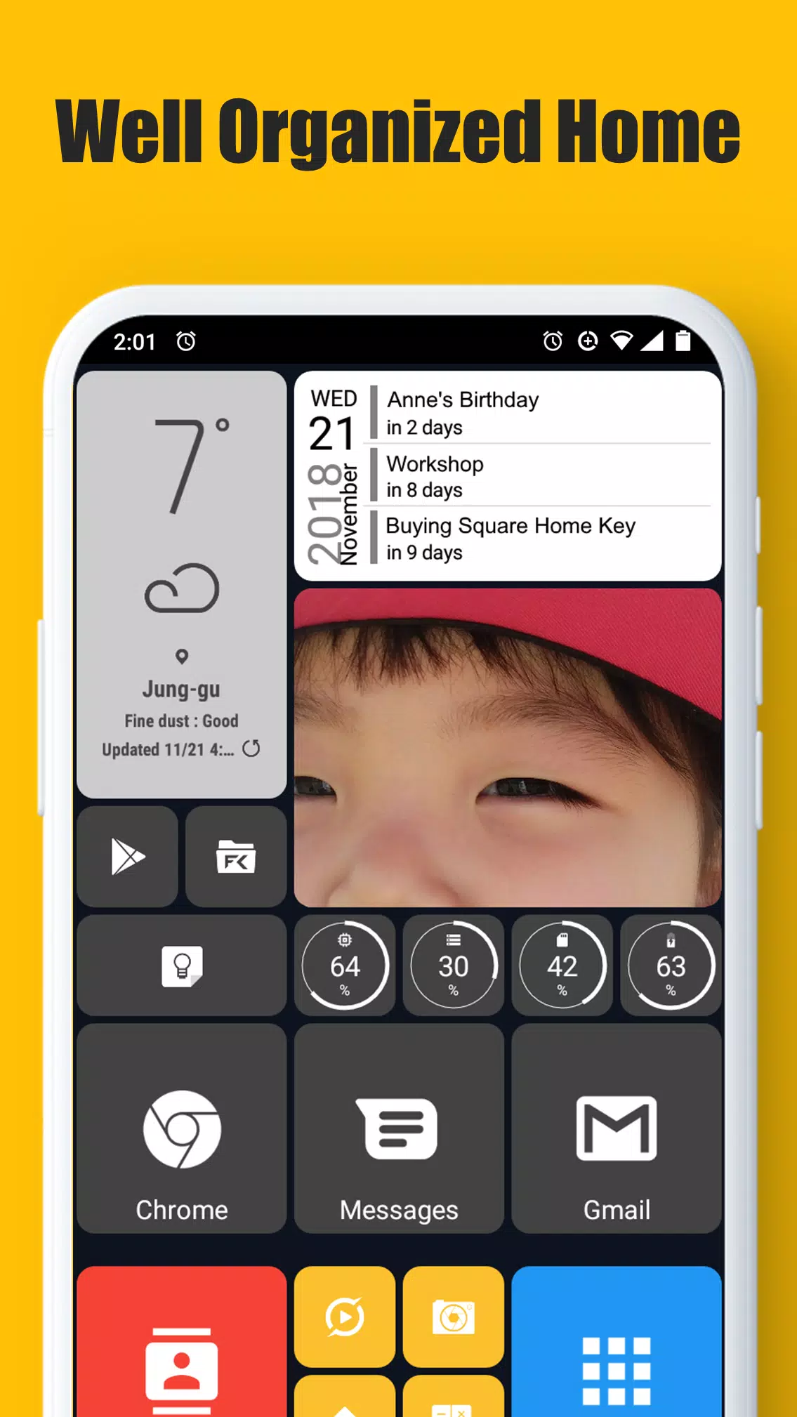 Square Home Ekran Görüntüsü 1