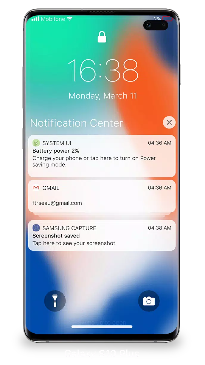 Schermata Lock Screen iOS 15 2