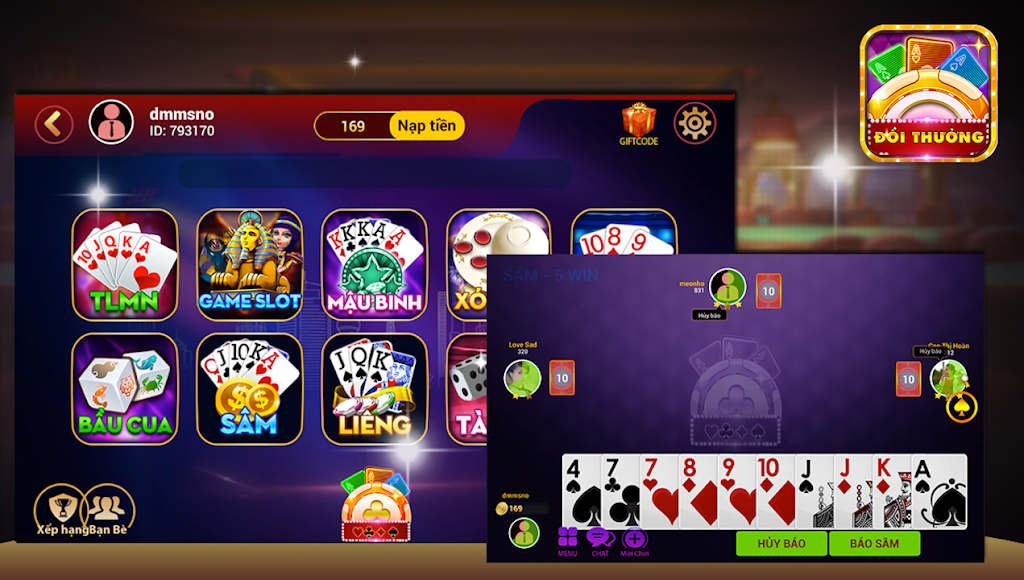 BemClub game danh bai doi thuong Captura de pantalla 1