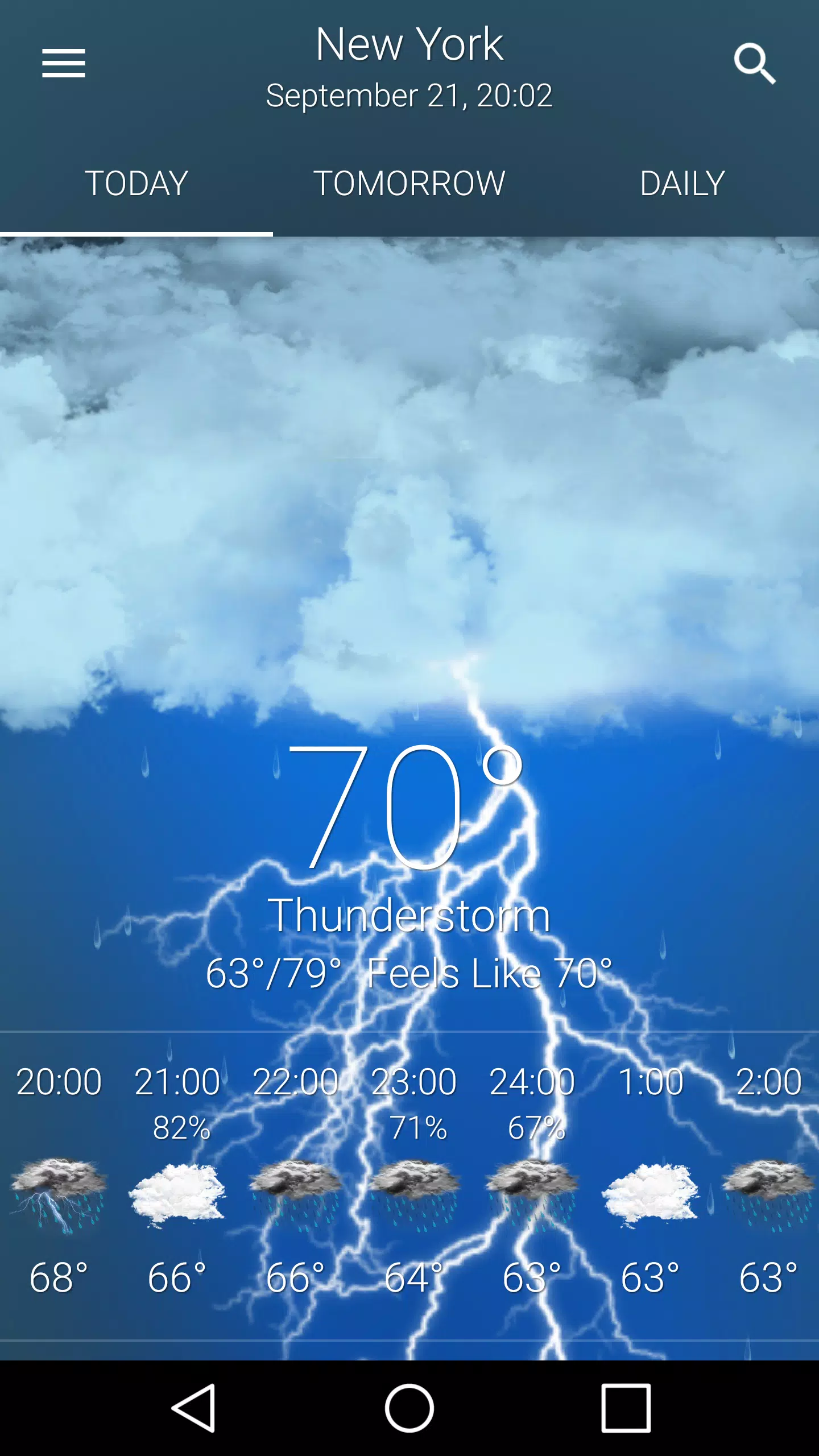 Weather: Clear Skies Capture d'écran 3