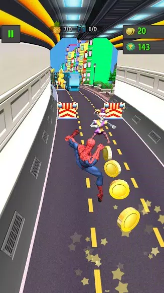 Spider Run Avenger Ekran Görüntüsü 3