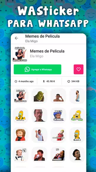Schermata Memes con Frases para WhatsApp 4