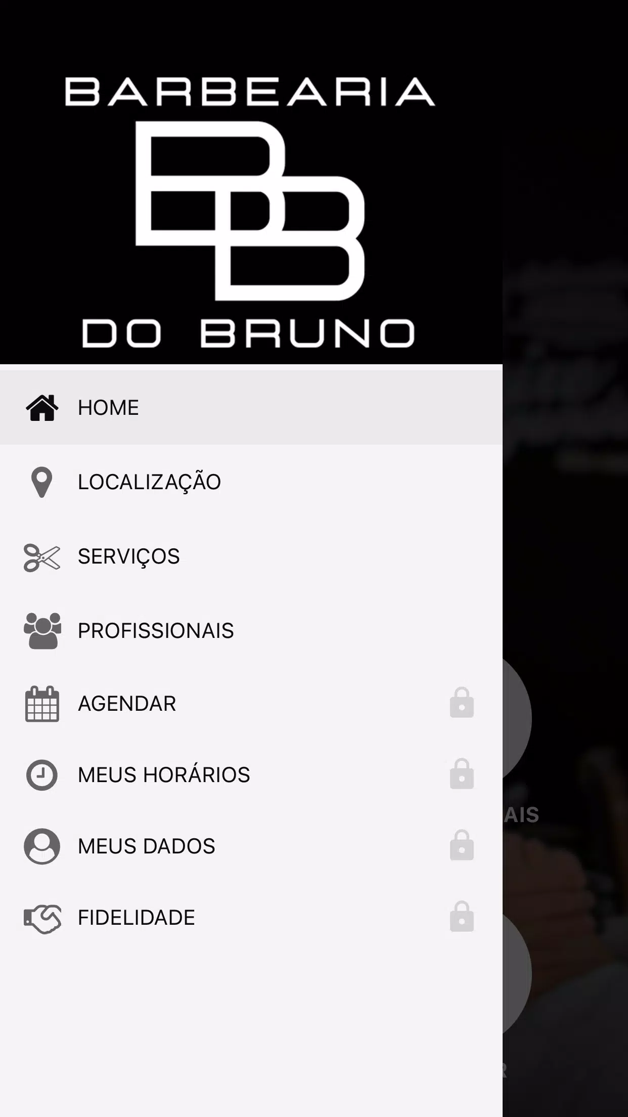 Barbearia do Brunno Capture d'écran 2