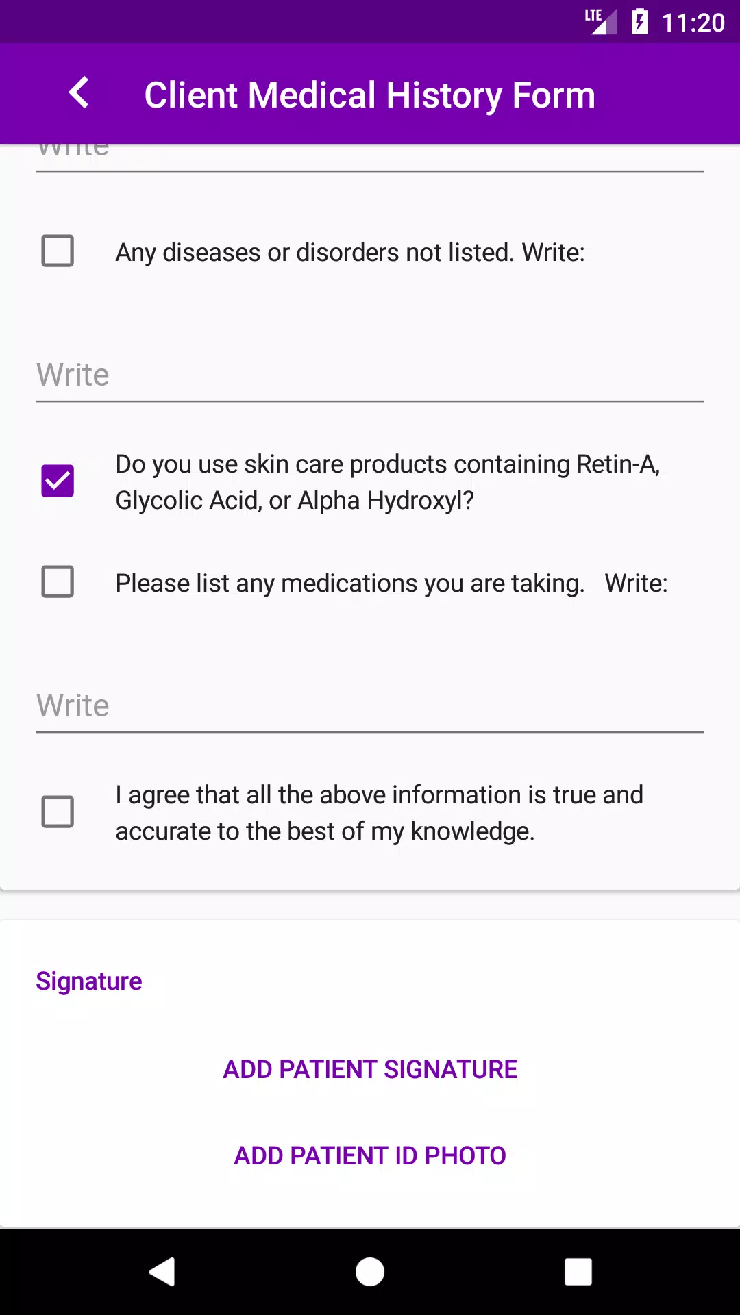 Microblading App Zrzut ekranu 4