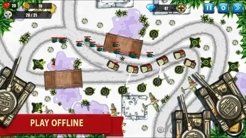 Tower Defense: Toy War Ekran Görüntüsü 4