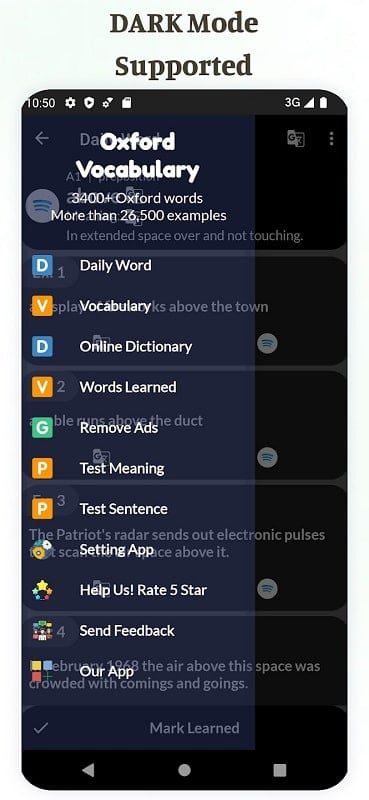 Oxford Vocabulary Captura de tela 2