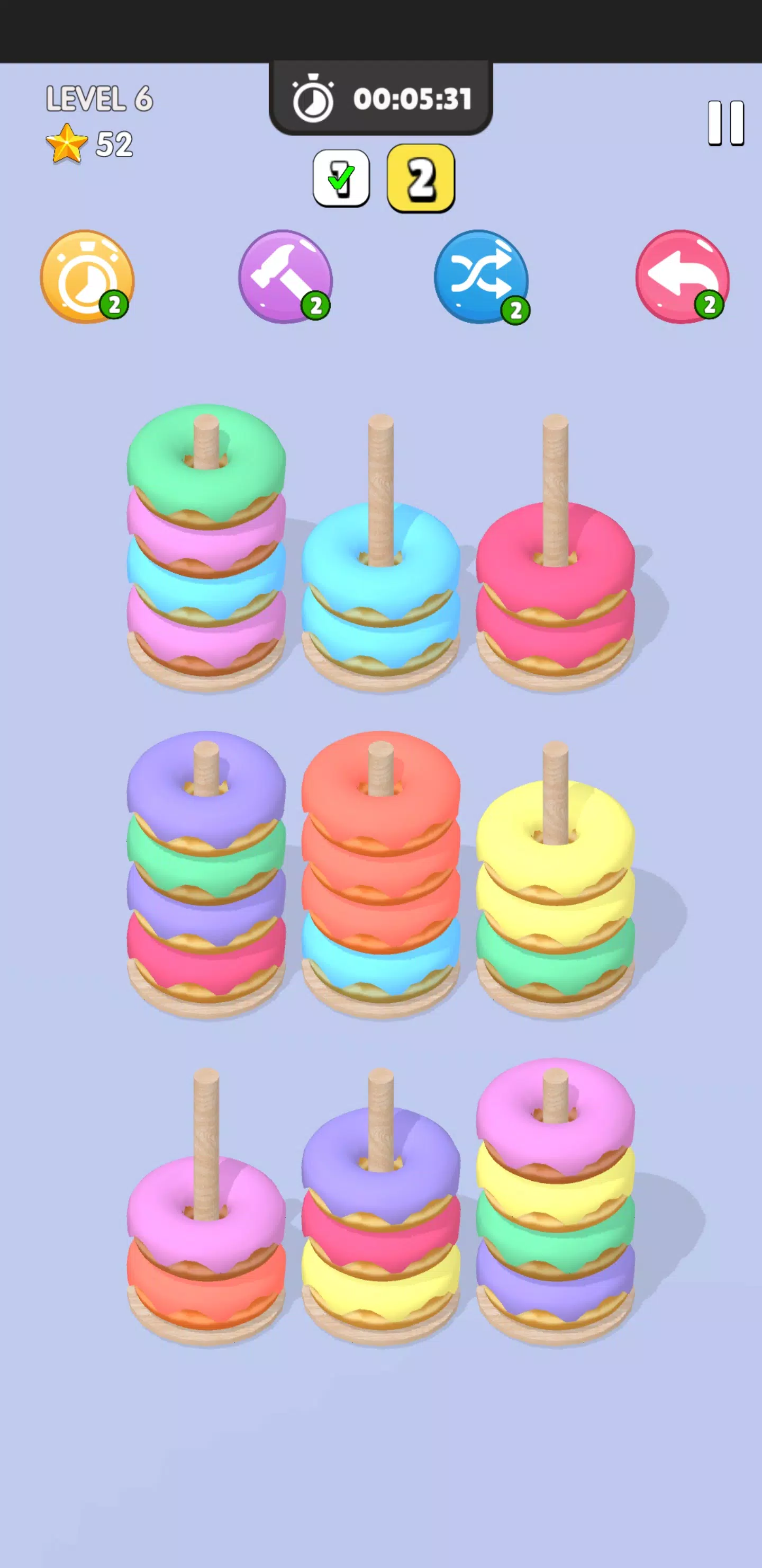 Donut Sort Скриншот 4