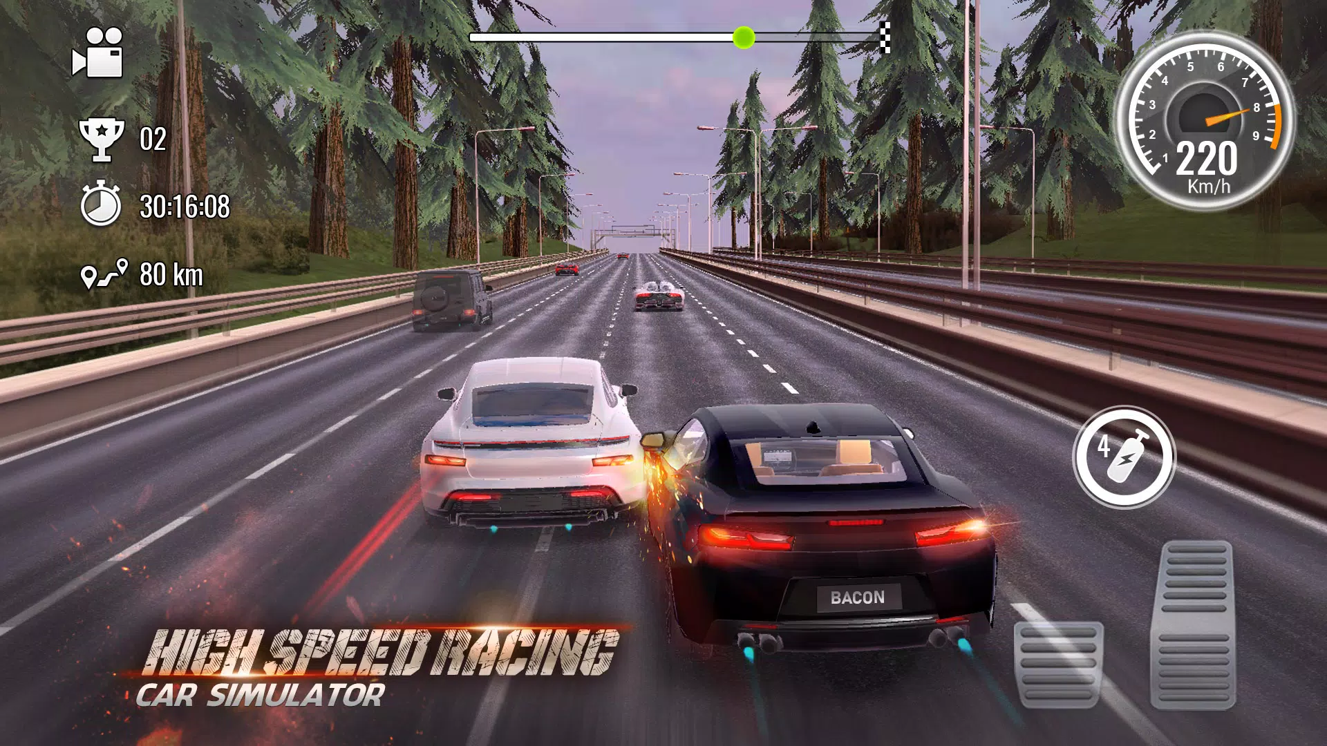 Traffic Car Driving Game Zrzut ekranu 1