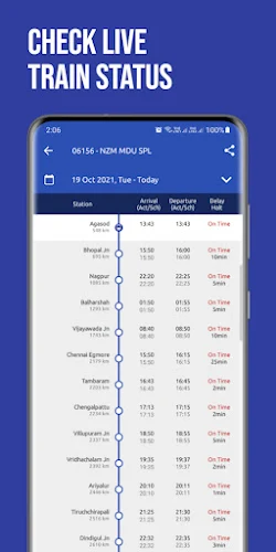 Mobile IRCTC Ticket Booking Скриншот 3