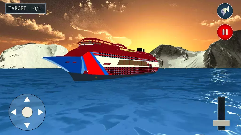 Sea Captain Ship Driving Sim Скриншот 2