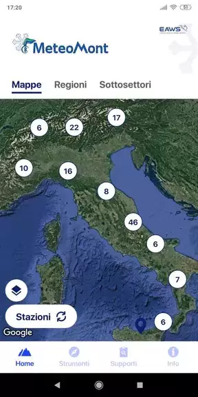 Meteomont Capture d'écran 3