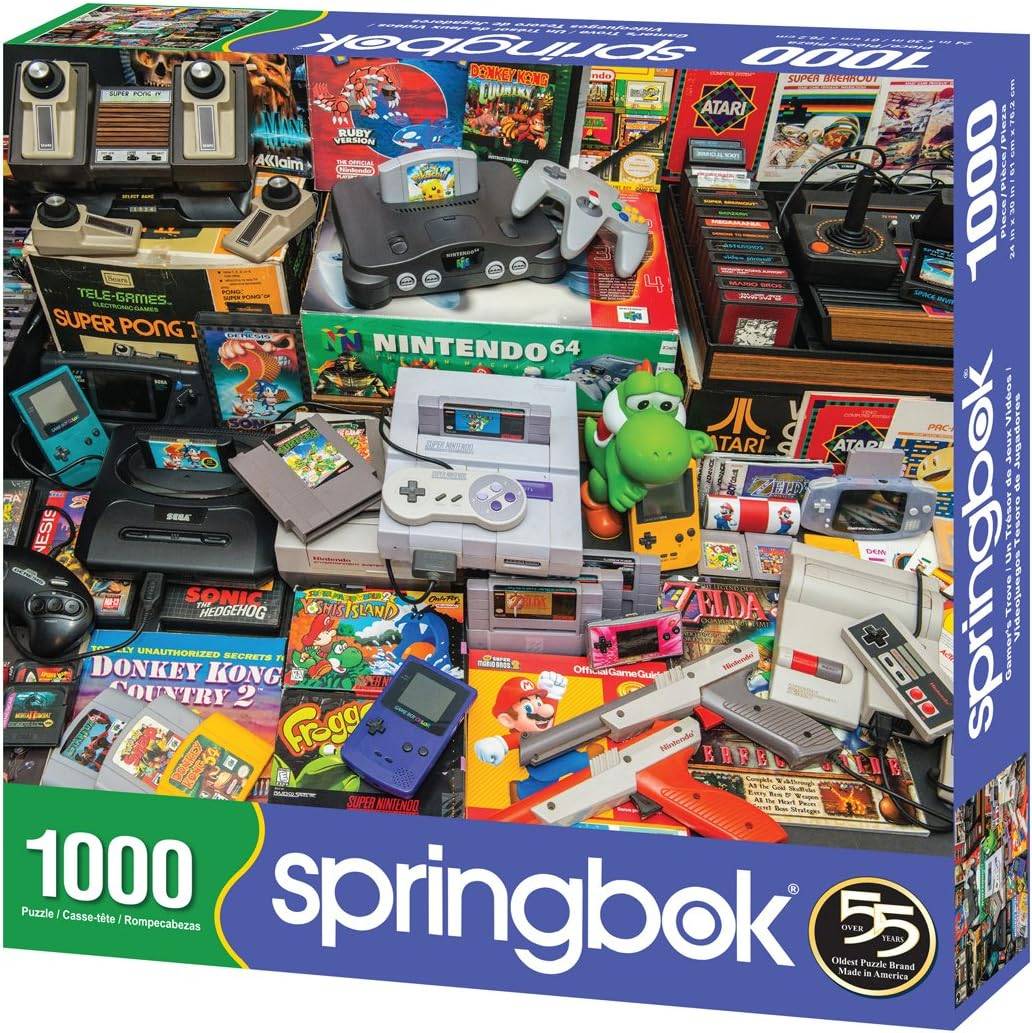 Springbok's 1000 Piece Jigsaw Puzzle Gamer's Trove