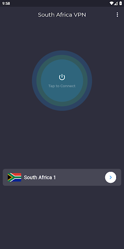 South Africa VPN: Easy VPN App Captura de pantalla 1