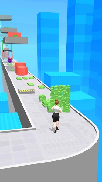 Money Run 3D Captura de tela 3