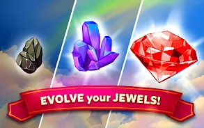 Merge Jewels: Gems Merger Game Ảnh chụp màn hình 3