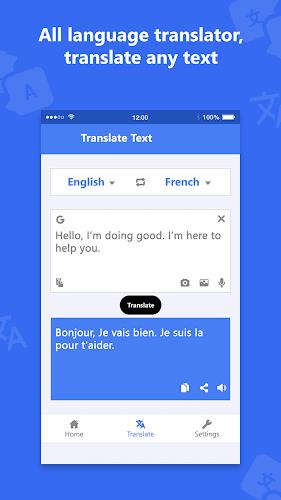 One Tap Translator On Screen Capture d'écran 4