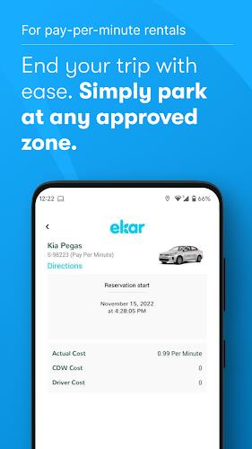 ekar Car Rental - No Deposit Captura de pantalla 3