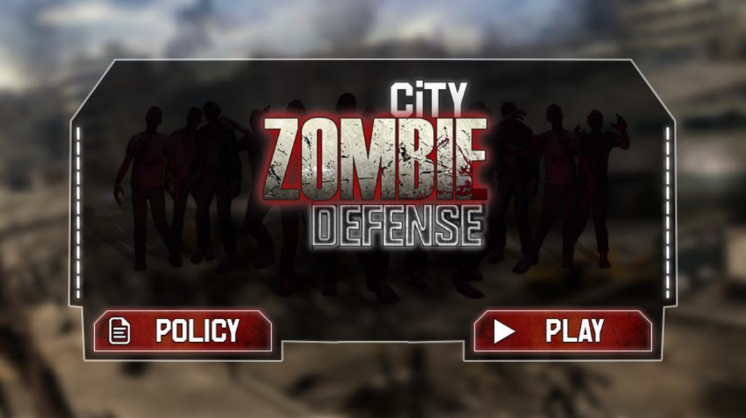 Police Zombie Defense Скриншот 1